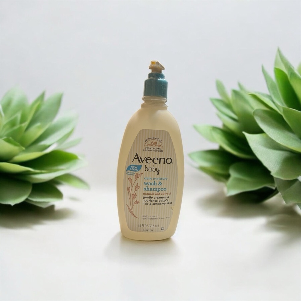 Baby Daily Moisture Wash & Shampoo - Cream